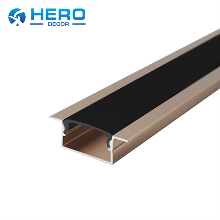Aluminiowy kanał do oświetlenia taśmy LED