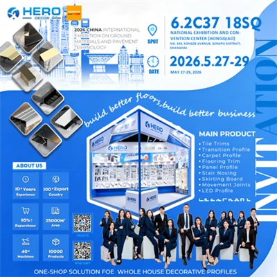 Dołącz do Hero Metal na DOMOTEX Asia 2026: kompleksowe rozwiązanie-na stoisku...